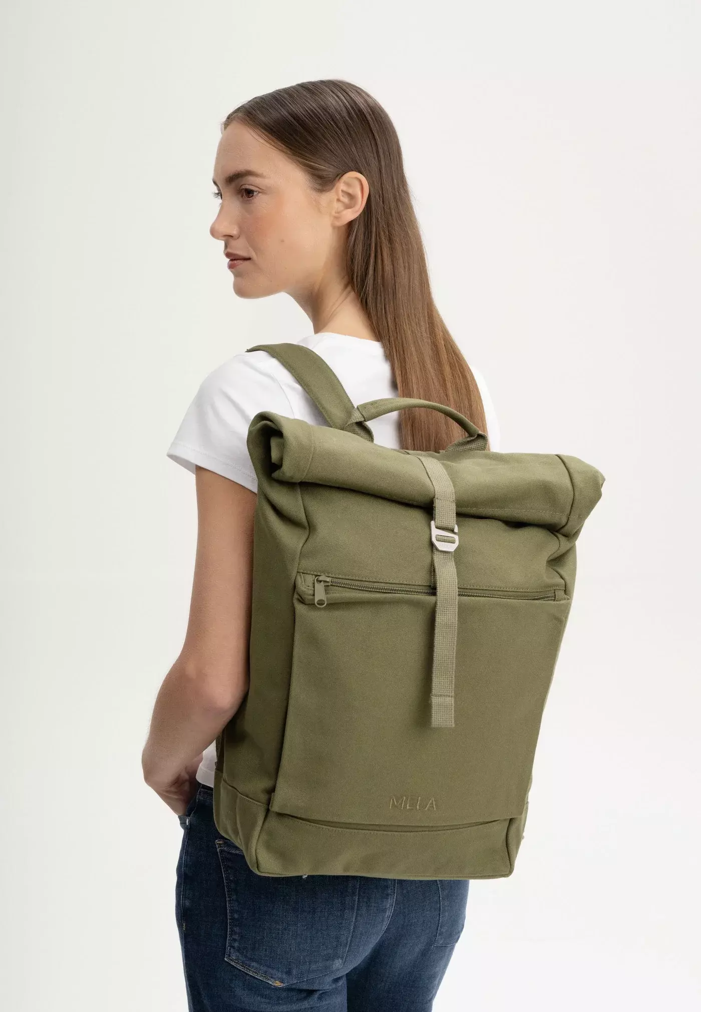 MELA Rucksack AMAR olivgrün